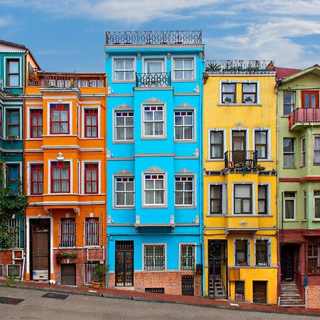 Istanbul Old City Colorful Houses Balat Petrion Hotel Экстерьер фото